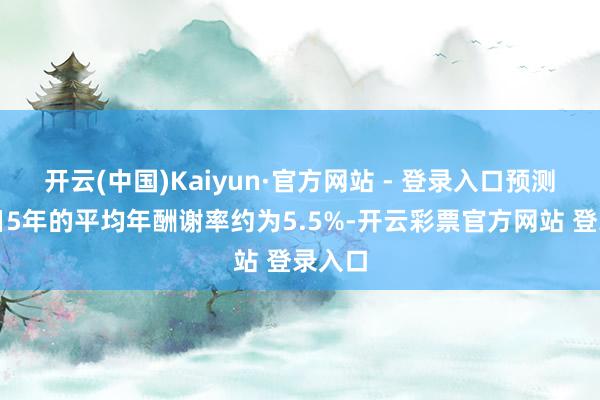 开云(中国)Kaiyun·官方网站 - 登录入口预测其改日5